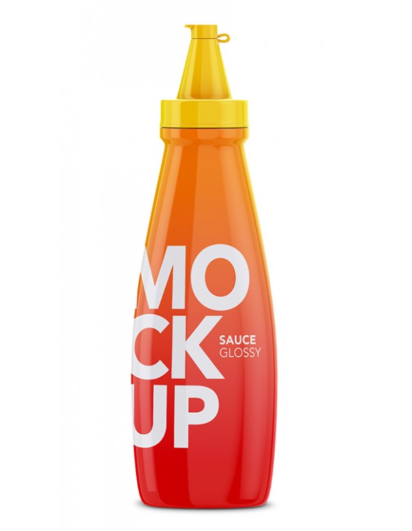 Sauce Bottle Mockup-1