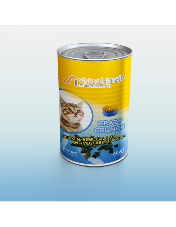 Tin Food Container mockup