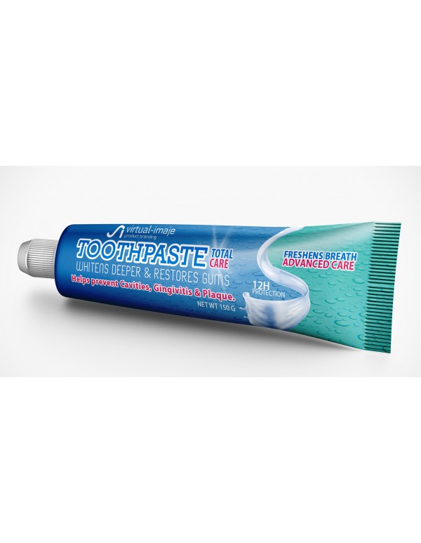 Toothpaste Packaging Mock-up