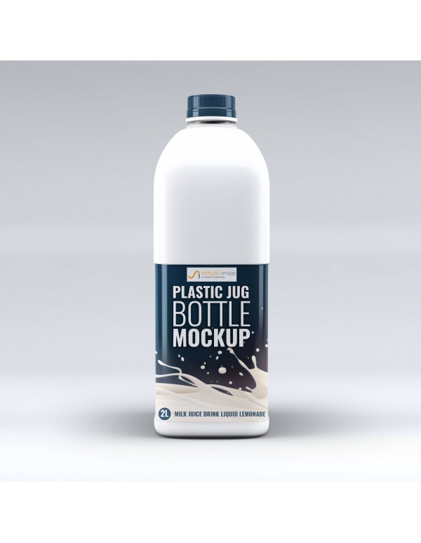 Plastic Jug Bottle Mock-Up