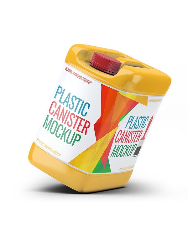 Plastic Container Mockup