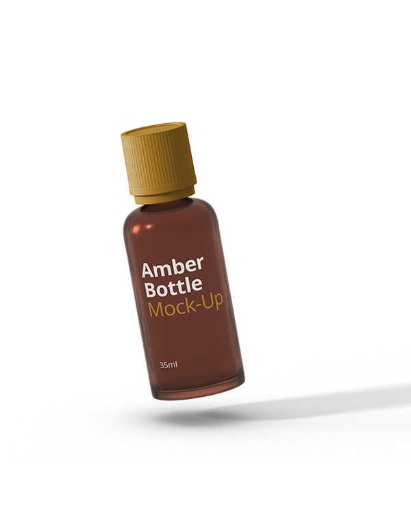 Amber Glass Bottle 