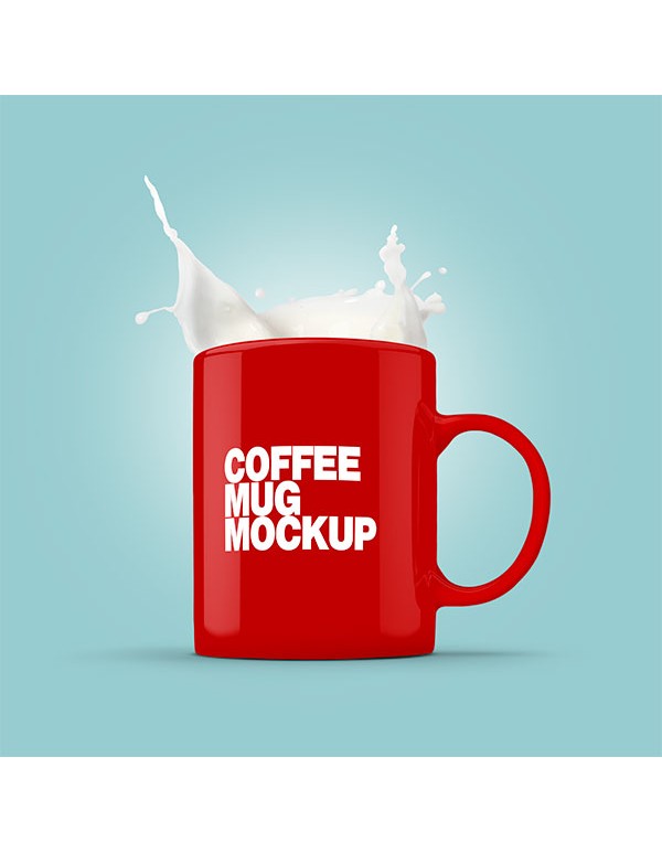 Coffee Mug with splash