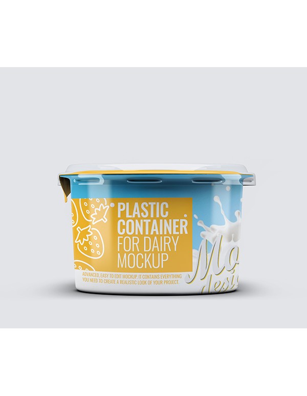 Plastic Container for Dairy products