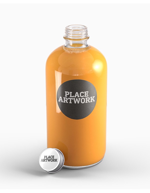 Juice Glass bottle 
