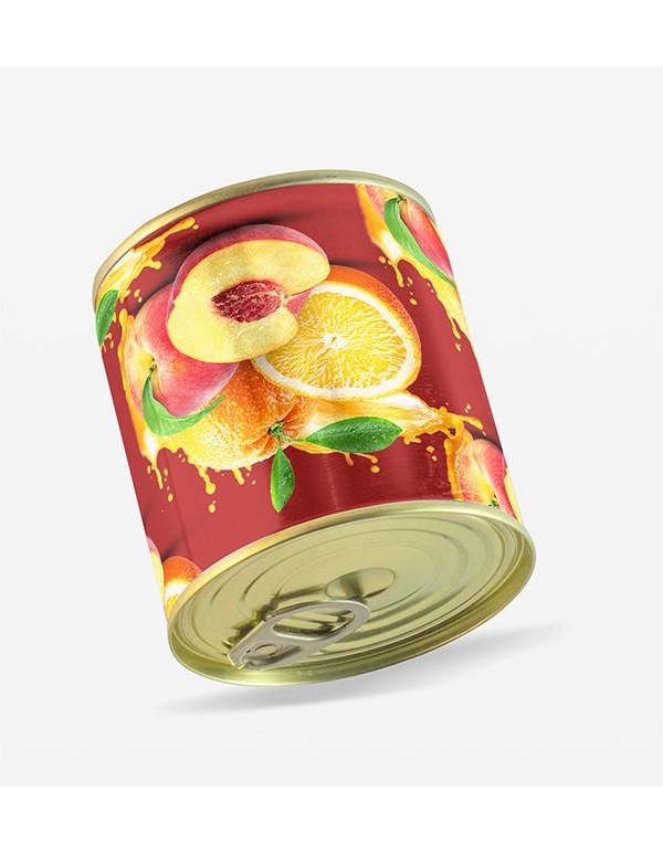 Package Tin Can Mockup
